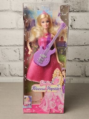 Barbie Princess & The Popstar Tori Doll Guitar 2011 NIB Mattel
